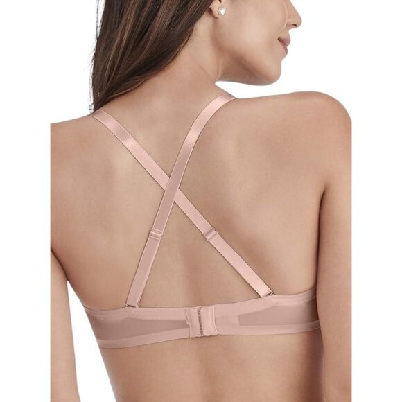 Vanity Fair Size 36DD Buff Nearly Invisible Strapless‎ Underwire Bra #74202 - Picture 5 of 10